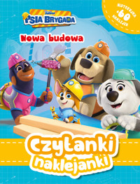 Czytanki naklejanki. Nowa budowa. Disney Junior Psia Brygada - zbiorowa praca - książka