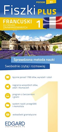 Francuski Fiszki PLUS dla średnio zaawansowanych 1 -  - książka