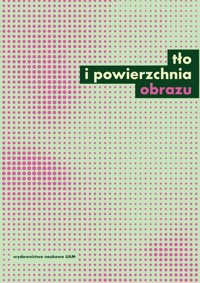 Tło i powierzchnia obrazu -  - książka