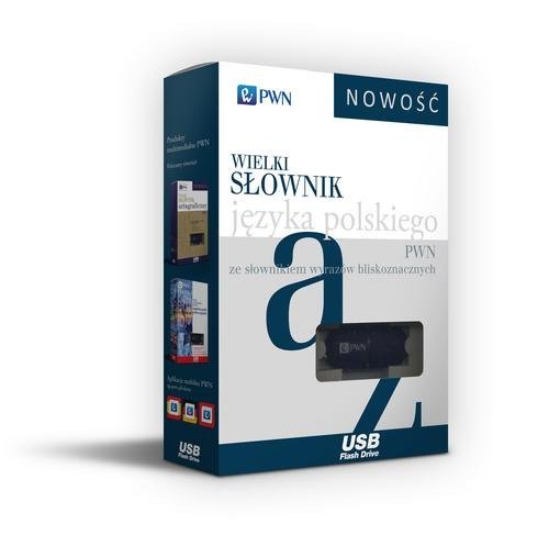 Pendrive Wielki słownik języka polskiego PWN ze słownikiem wyrazów bliskoznacznych -  - książka
