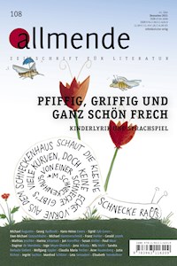 Allmende 108 – Zeitschrift für Literatur -  - ebook