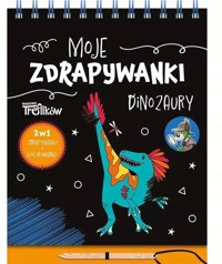 Moje zdrapywanki Dinozaury Rodzina Treflików -  - książka