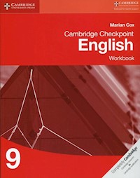 Cambridge Checkpoint English Workbook Book 9 - Cox Marian - książka