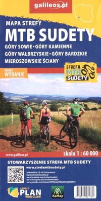 Mapa - MTB Sudety 1:60 000 - praca zbiorowa - książka