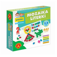 Wpinanka mozaika literki -  - książka