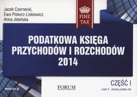 Podatkowa księga przychodów i rozchodów 2014 - Czarnecki Jacek, Piskorz-Liskiewicz Ewa, Jeleńska Anna - książka