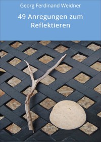 49 Anregungen zum Reflektieren - Georg Ferdinand Weidner - ebook