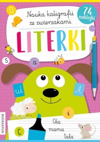Nauka kaligrafii ze zwierzakami Literki -  - książka