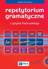 Repetytorium gramatyczne z języka francuskiego + CD - Supryn-Klepcarz Magdalena - książka