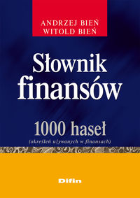 Słownik finansów - Bień Andrzej, Bień Witold - książka