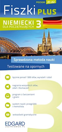 Niemiecki Fiszki PLUS dla początkujących 3 -  - książka