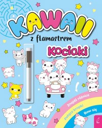 Kawaii z flamastrem Kociaki - Klempas Patrycja - książka