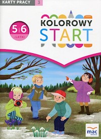Kolorowy Start 5 i 6-latki Karty pracy Część 3 - Żaba-Żabińska Wiesława - książka
