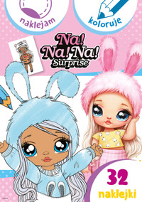 Na! Na! Na! Surprise. Naklejam i koloruję -  - książka