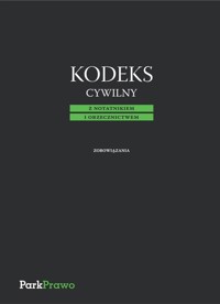 Kodeks Cywilny z notatnikiem i orzecznictwem -  - książka