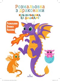 Kolorowanka ze smokami -  - książka