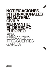 Notificaciones internacionales en materia civil y mercantil: El Derecho europeo - Ana Fernández-Tresguerres García - ebook