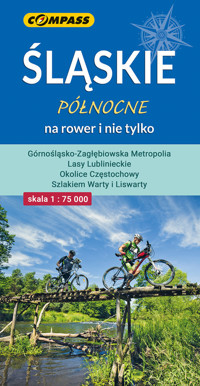 Śląskie północne na rower i nie tylko w skali 1:75 000 - zbiorowa praca - książka