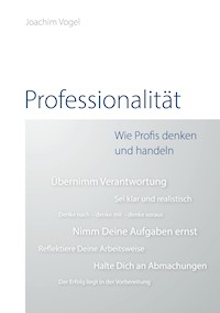 Professionalität - Joachim Vogel - ebook