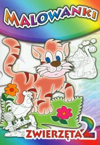 Malowanki Zwierzęta część 2 -  - książka