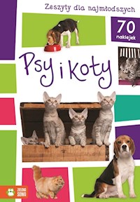 Zeszyty dla najmłodszych Psy i koty -  - książka