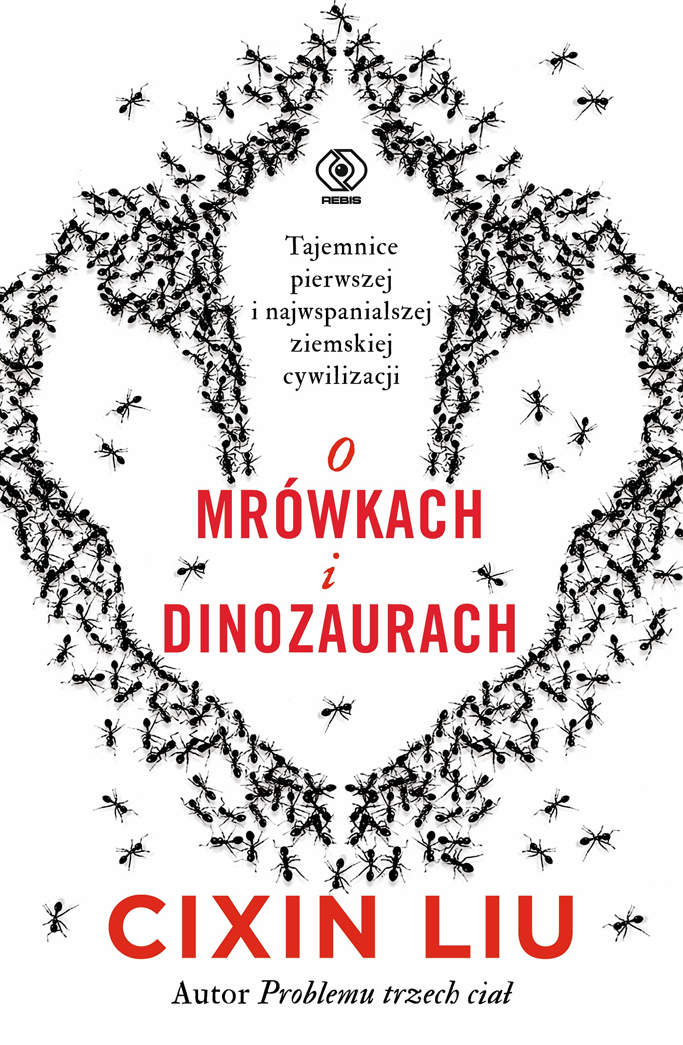 Okładka:O mrówkach i dinozaurach 