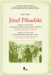 Józef Piłsudski Źródła z lat 1914-1918 w Austriackim Archiwum Państwowym w Wiedniu - Gaul Jerzy - książka