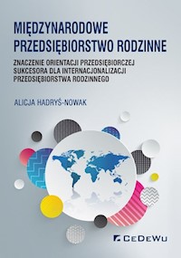 Międzynarodowe przedsiębiorstwo rodzinne - Alicja Hadryś-Nowak - książka