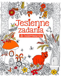 Jesienne zadania do kolorowania - zbiorowa praca - książka