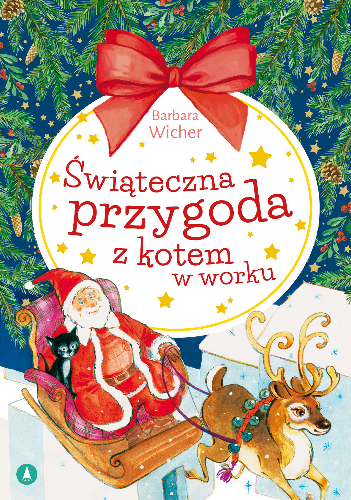 Świąteczna przygoda z kotem w worku - Barbara Wicher - książka
