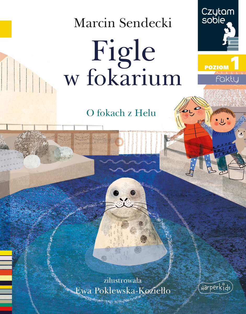 Figle w fokarium. Czytam sobie. Poziom 1 - Marcin Sendecki - książka