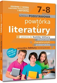 Powtórka z lektur 7-8 szkoła podstawowa - Bączyński Jakub, Gradoń Olga, Karczewski Adam - książka
