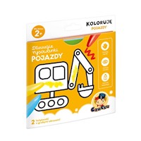 CzuCzu Dłuuugie rysowanki Koloruję Pojazdy -  - książka