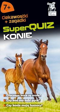 Kapitan Nauka SuperQuiz Konie - Domino Małgorzata - książka
