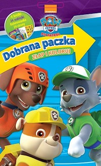 Dobrana Paczka Złap i koloruj Psi Patrol - - książka