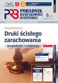 Druki ścisłego zarachowania-gospodarka i ewidencja - Motowilczuk Izabela - książka
