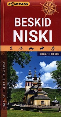 Beskid Niski mapa turystyczna 1:50 000 -  - książka