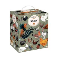 Puzzlove CzuCzu Kury 1000el puzzle rodzinne -  - książka
