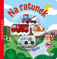 Drewniane figurki Na ratunek - Natalia Kawałko-Dzikowska - książka