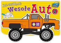 Wesołe Auto 4 Kolorowanka - Agnieszka Sobich - książka