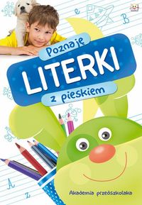 Poznaję literki z pieskiem Akademia przedszkolaka -  - książka