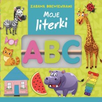 Zabawa drewienkami. Moje literki -  - książka