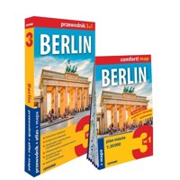 Berlin 3w1: przewodnik + atlas + mapa - zbiorowa praca - książka