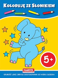 Koloruję ze słonikiem - zbiorowa praca - książka