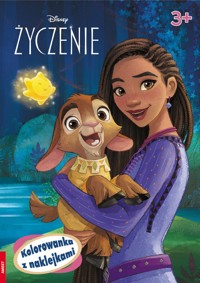 Disney Życzenie. Kolorowanka z naklejkami -  - książka
