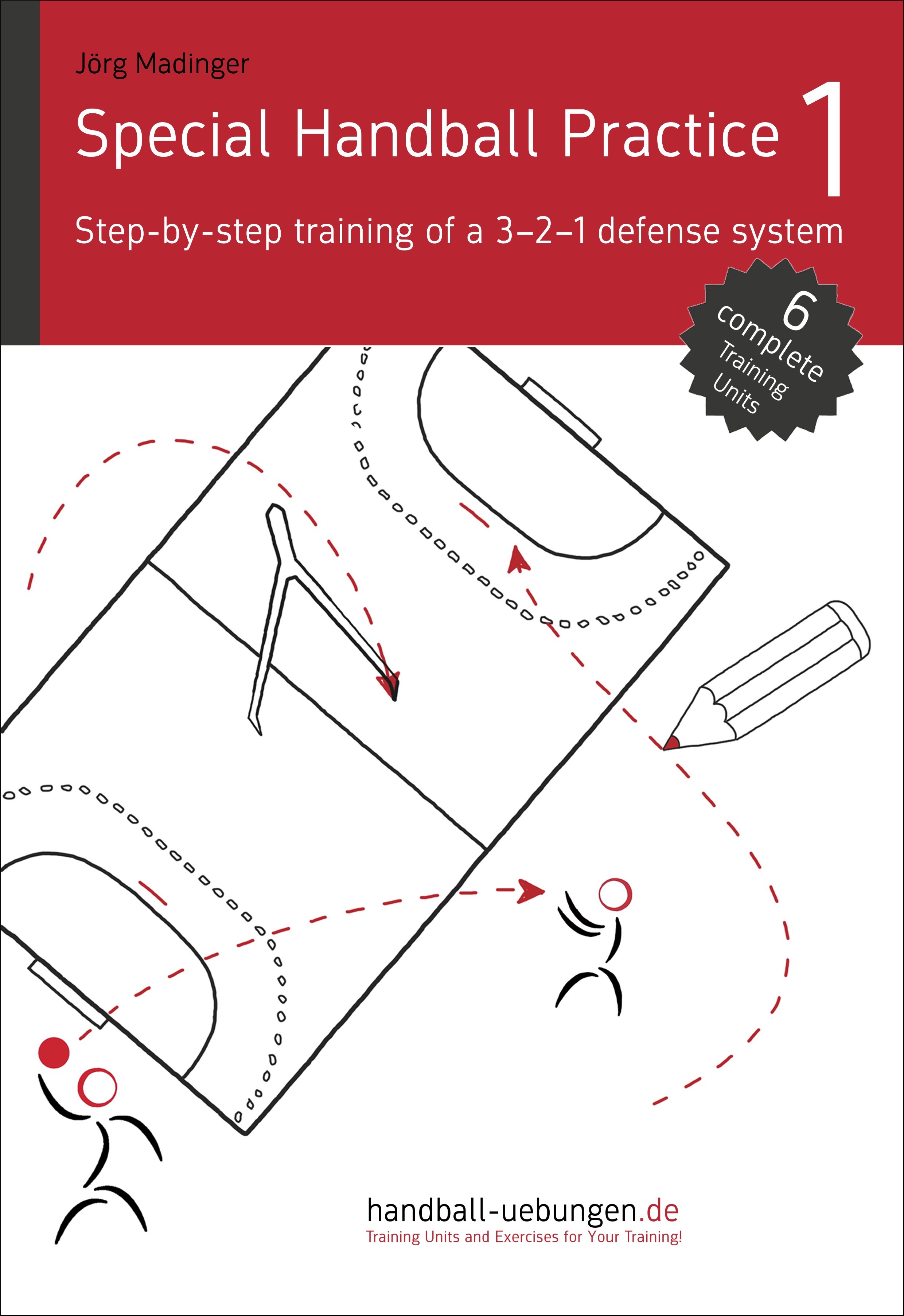 Special Handball Practice 1 - Step-by-step training of a 3-2-1 defense system
