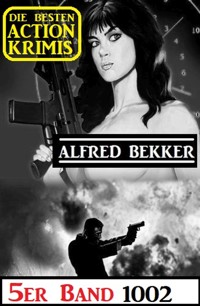 Die besten Action Krimis 5er Band 1002 - Alfred Bekker - ebook