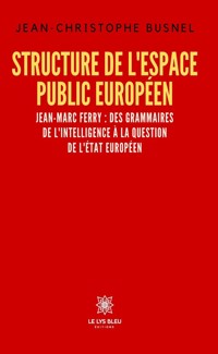 Structure de l’espace public européen - Jean-Christophe Busnel - ebook