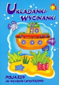 Układanki wycinanki Pojazdy - Krassowska Dorota - książka