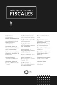 Otras  disposiciones fiscales 2024 - José Pérez Chávez - ebook